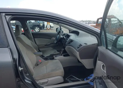 2012 Honda Civic Lx z USA, uszkodzony, nr VIN 2HGFB2F5XCH563836